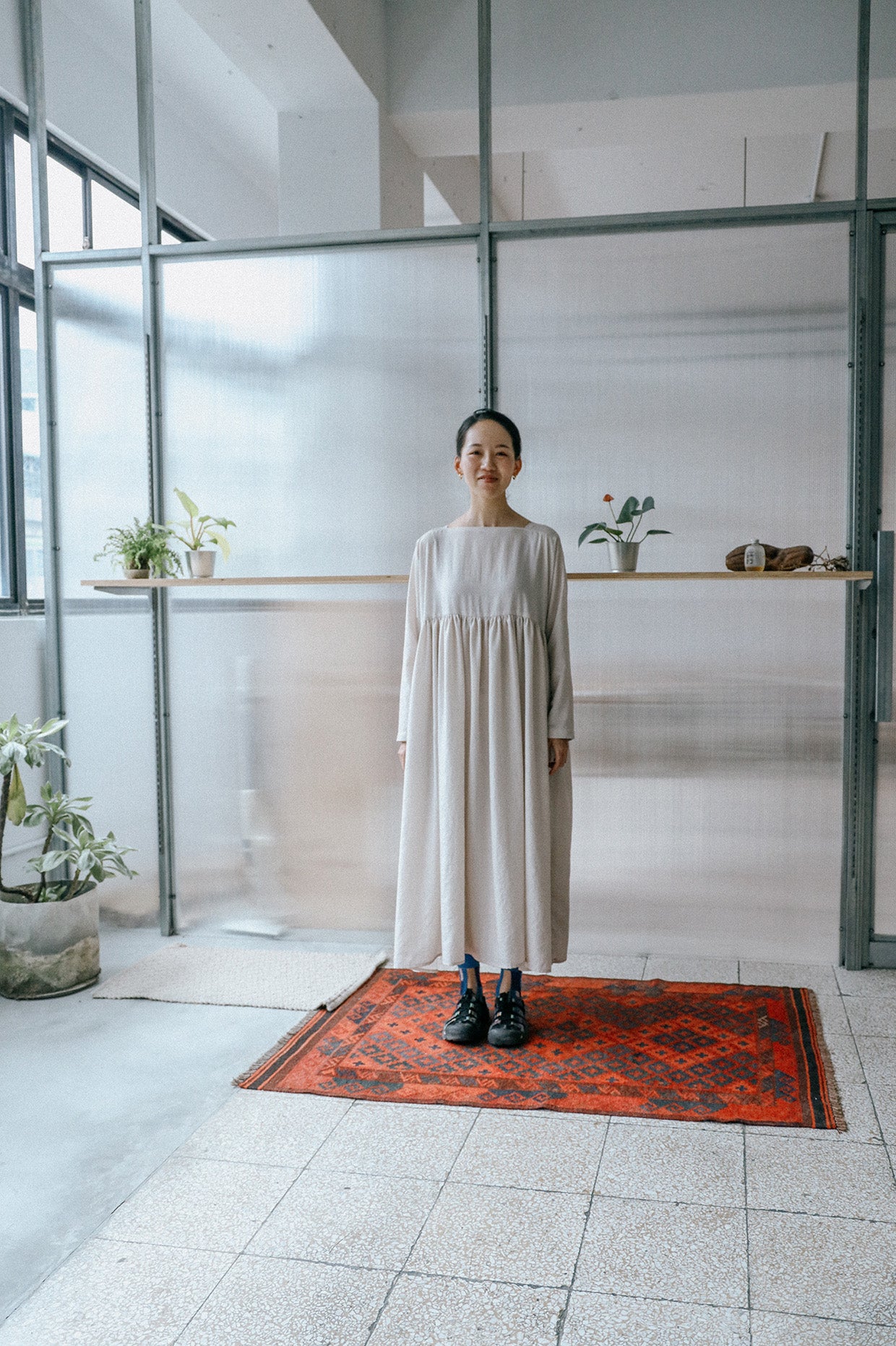 summer long dress 透膚長洋裝